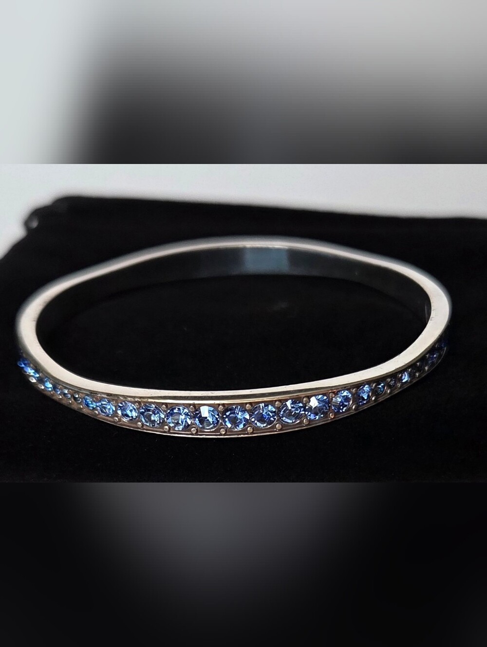 Brighton Light Hearted Crystal Bangle - Picture 9 of 9
